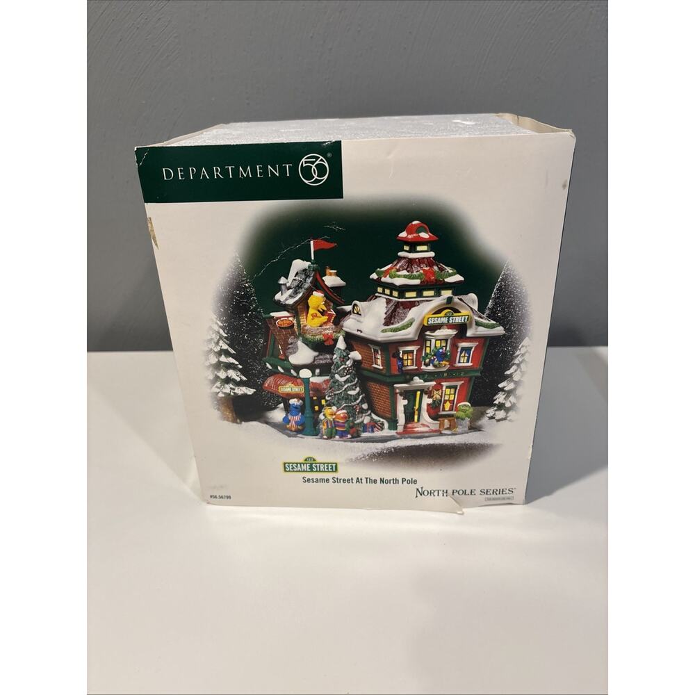 Dept 56 North Pole Series Sesame Street At The North Pole
